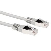 ACT Grijze 10 meter LSZH F/UTP CAT5E patchkabel met RJ45 connectoren - thumbnail