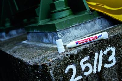 Edding 950 Industriële marker Wit 10 mm