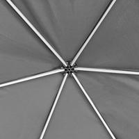 VidaXL Partytent pop-up zeshoekig met 6 zijwanden 3,6x3,1 m grijs - thumbnail