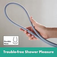 Hansgrohe Designflex doucheslang textiel 160 cm, chroom - thumbnail