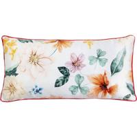 Descanso sierkussen Annabelle 60 x 30 cm polyester wit - thumbnail