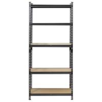 TOOLCRAFT TO-9919458 Stellingkast (extra stevig) 120 kg (b x h x d) 800 x 1800 x 400 mm Metaal, Hardboard Antraciet/zwart - thumbnail