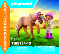 Playmobil® DuoPacks 71887 Meisje met pony - thumbnail