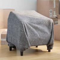 VidaXL Verhuisdekens 5 pcs grijs 150 x 200 cm stof - thumbnail
