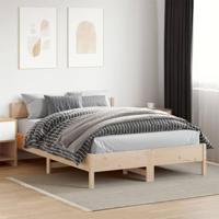 Bedframe zonder matras massief grenenhout 150x200 cm - thumbnail