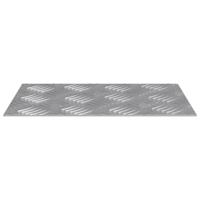 VidaXL Trap tread rechthoekig 2 pcs zilver 30 x 20 cm aluminium - thumbnail