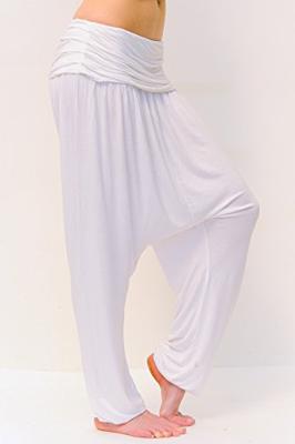 Yogabroek Comfort Flow Wit S-M Yogabroek Comfort Flow Wit S-M