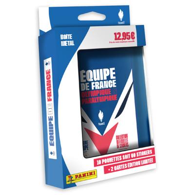 Stickers Panini Olympique France 10 Onderdelen