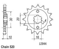 ESJOT Sprocket 520 13z standard - thumbnail