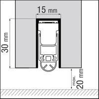 Ellen matic uni-proof 15x30 828mm. - thumbnail
