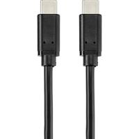Renkforce USB-kabel USB 2.0 USB-C® stekker 1.00 m zwart met antimicrobieel oppervlak RF-4716840 - thumbnail