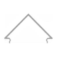 Deko Light 985580 E-05-15 Afdekking Polycarbonaat (b x h x d) 46.10 x 24.80 x 2000 mm 2 m - thumbnail