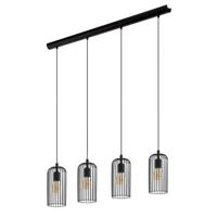 Eglo Hanglamp eettafel Roccamena 1 4-lichts draadlamp 43689 - thumbnail