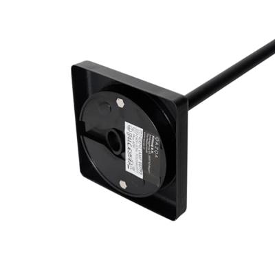 QAZQA Industriële buiten hanglamp zwart IP44 - Charlois