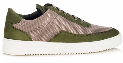 Filling Pieces Low Mondo Ripple Nardo Mesh Army Groen-45 maat 45
