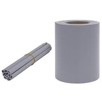VidaXL Tuinscherm 35x0,19 m pvc mat lichtgrijs - thumbnail