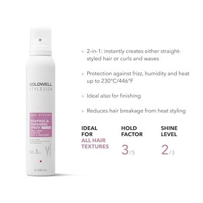 Goldwell Stylesign Heat Styling Shaping & Finishing Spray 200ml
