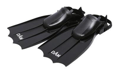 DAM Belly Boat Fins Short Korte Flippers
