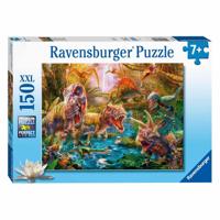 Ravensburger puzzel Verzameling dinosauriers 150 XXL stukje - thumbnail