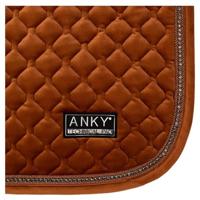 Anky Velvet Stones Zadeldek cognac maat:dr full - thumbnail