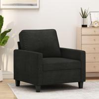 Fauteuil 60 cm stof zwart - thumbnail