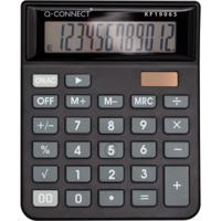 Q-CONNECT bureaurekenmachine KF19065, 12 cijfers, zwart - thumbnail