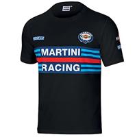 Heren-T-Shirt met Korte Mouwen Sparco Martini Racing Zwart - thumbnail