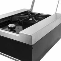 Grandhall zijbrander voor inbouw barbecues - thumbnail