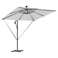 Cantilever Banana Parasol Zand 249 x 249 x 250 cm - thumbnail