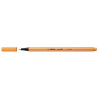 STABILO point 88, premium fineliner 0.4 mm, papaya, per stuk - thumbnail