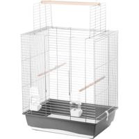 Interzoo Vogelkooi big ara zilver/grijs - thumbnail