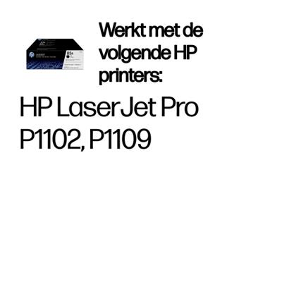 HP Toner 85A Origineel 2-pack Zwart 1600 bladzijden CE285AD