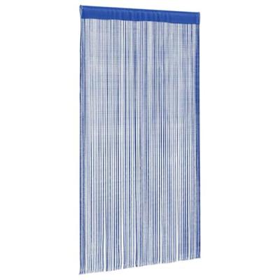 VidaXL Draadgordijnen 100x250 cm blauw 2 st - thumbnail