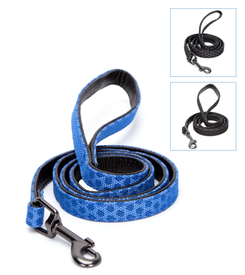 Nobleza Hondenriem reflecterend - Vegan leer - Lengte 120 cm - Breedte 2 cm