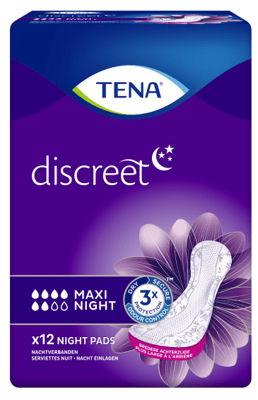 Tena Discreet Maxi Night