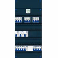 GACIA krachtgroepenkast 9 groepen 230v krachtgroep 16A 400V met aardlekschakelaars HS 4P 40A Gacia - thumbnail