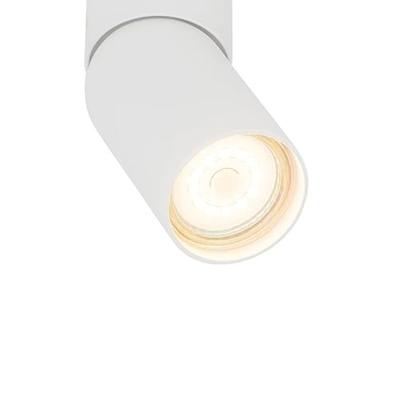 QAZQA Moderne opbouwspot wit GU10 50mm - Falo