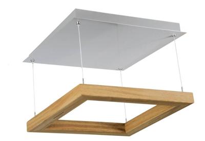 HerzBlut Led plafondlampLeonora van hout - oak oiled - 10430