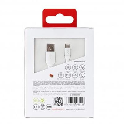 Kabel USB naar Lightning DCU 34101290 Wit (1M) Kabel USB naar Lightning DCU 34101290 Wit (1M)