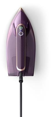 Philips DST8040/30 strijkijzer Stoomstrijkijzer SteamGlide Elite-zoolplaat 3000 W Paars
