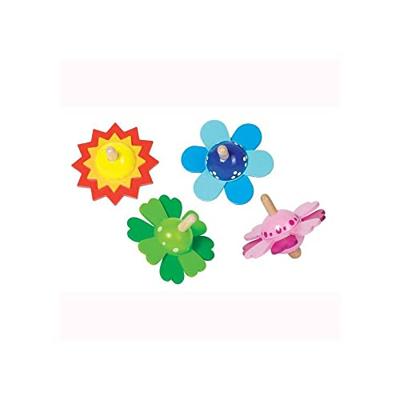 Goki houten tol - kleur