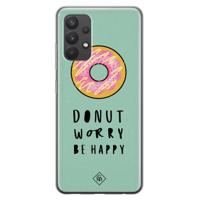Samsung Galaxy A32 4G siliconen hoesje - Donut worry - thumbnail