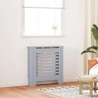 VidaXL Radiatorombouw 78 cm mdf grijs - thumbnail
