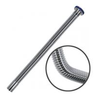 Tres buigbare afvoerbuis 32 mm chroom - thumbnail