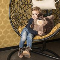 Noxxiez handwarmer knuffelkussen luiaard - thumbnail