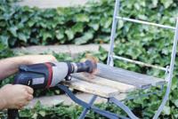 Wolfcraft Nylon-rotorborstel | Rood | 6-kant schacht | Ø100mm | 1 stuk - 1512000 - thumbnail