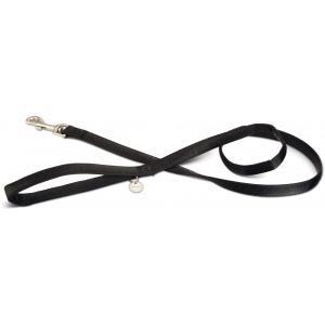 Hondenriem Mac Leather 120cm x 20mm zwart Hondenriem Mac Leather 120cm x 20mm zwart