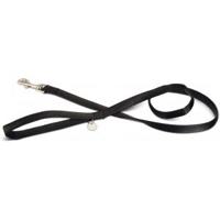 Hondenriem Mac Leather 120cm x 20mm zwart - thumbnail