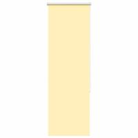 VidaXL Rolgordijn verduisterend 50x130 cm stofbreedte 45,7cm geel - thumbnail