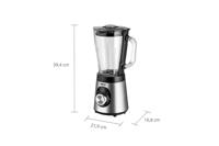 Unold 78625 Blender 500 W RVS, Zwart - thumbnail